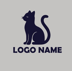 Pet Grooming care logo simple flat vector illustration Icon