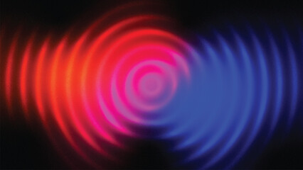 Abstract red textured gradient background with curved lines and light effects