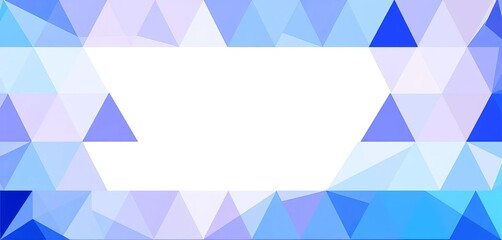 Abstract blue triangular geometric pattern forming a vector business background,  professional,  texture