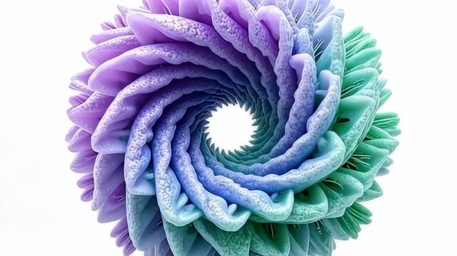 adenine mesmerize coil of bill atom swim alike virtual efflorescence blossom graciously unfurls, apiece stratum throb with dazzling tints of lilac and emerald, patch the camera slide
