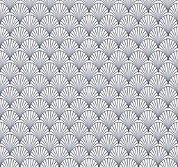 Pattern seamless circle abstract wave background gold luxury color and line. Japanese circle pattern