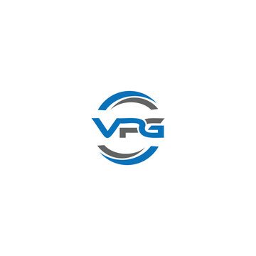 VPG Letter logo design vector.
