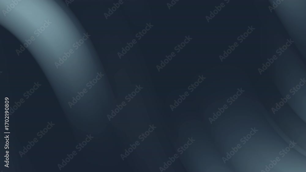 Aufkleber blue flowing waves create a smooth elegant gradient background. this looping animation is perfect fo