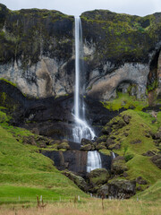 Foss a Sidu,majestic waterfall along the Ring Road in Southern Iceland