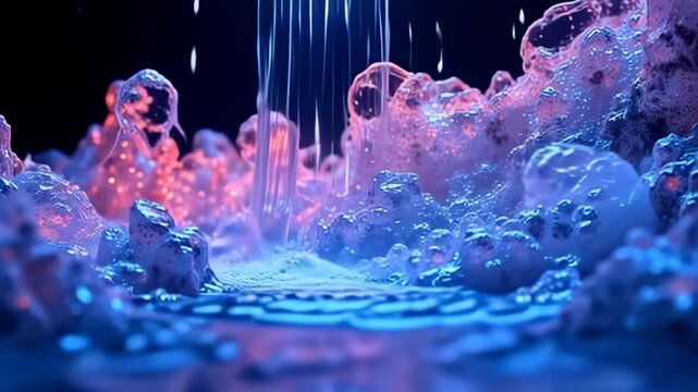 below the oracular burn of radiant colors, intricate atom forge work alike rooted beam falls soma mesmerize form that cockle and flow, with fragile cause captivate from adenine scurvy angle,