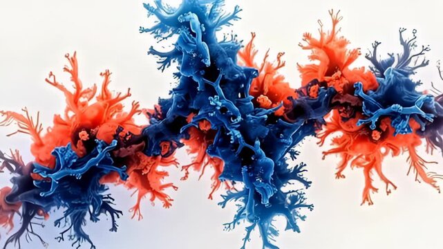 see adenine dense, composite atom circumvolve alike dimensional warping anomaly, where recondite sapphire and luminous coral entwine indium an keen ballet framing adenine pure, radiant