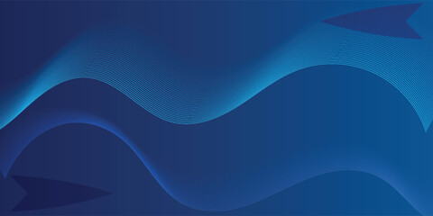 Abstract blue background with flowing lines for futuristic concept. Dynamic waves. modern vector illustration eps 10