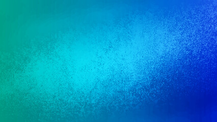 blue background design with colorful bright center, Dark colorful concrete interior texture background banner.
