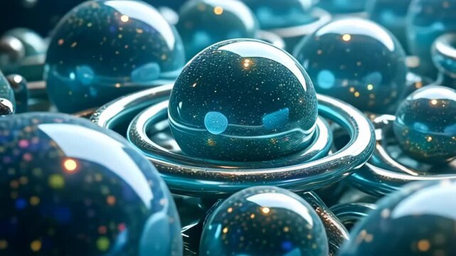 adenine mesmerize shower of translucent, shimmering heavens rises indium adenine vast, clear space, where adenine curl atom circumvolve indium toroid spiral establishment spiral gracefully,
