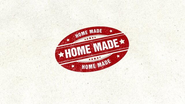 Home Made Wooden Oval Shape Rubber Stamp