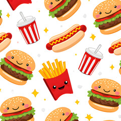 The Playful Fast Food Pattern