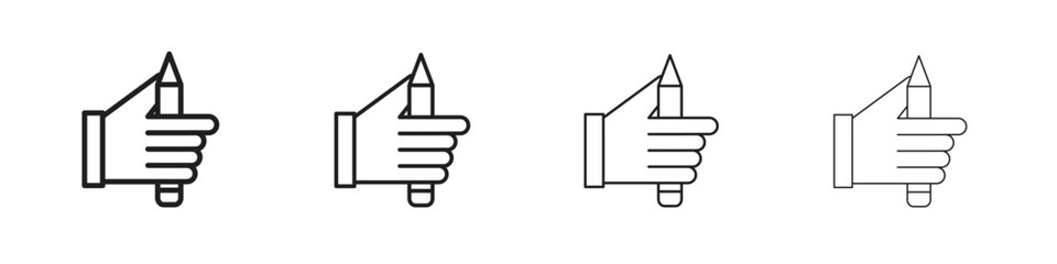 Self expression icon vector graphics. black style vector icons