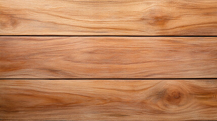 Fototapeta premium A close-up view of smooth, polished wooden planks showcasing rich grains and warm tones.