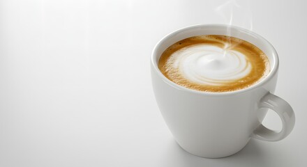 Fresh cappuccino made with dark French roast espresso and steamed milk, served as a classic American or French bistro café beverage, highlighting rich aroma, creamy texture, and coffee culture