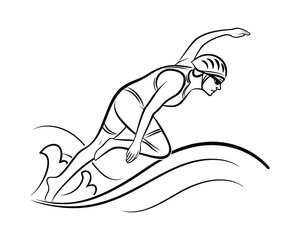 Olympic Swimming Competition: Speed, Strength, Glory in Water