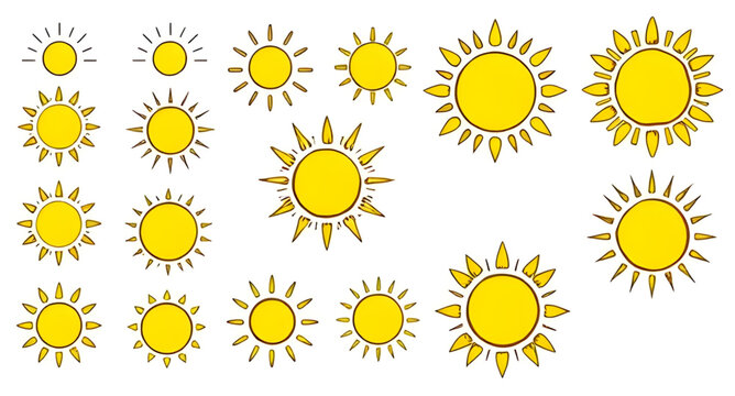 sun, suns, sunlight, bright, sunny, day, daylight, sky, warm, summer, heat, solar, morning, noon, afternoon, sunset, sunrise, nature, energy, shine, shining, glow, radiant, yellow, golden, circle, rou