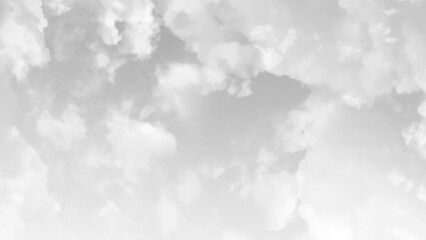 A gray sky with clouds. Vector illustration.