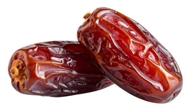 Dates isolated on white, dried sweet dates are a healthy, organic, and delicious fruit snack