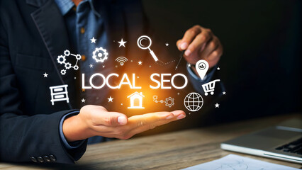 A person uses a smartphone to access artificial intelligence, displaying the brain and ai icons, symbolizing technology and innovation