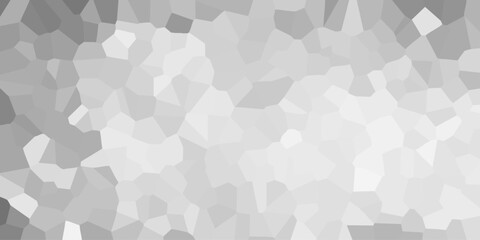 Subtle abstract mosaic background with soft gray and white geometric polygons creating a gentle faceted texture for elegant digital art and clean graphic design applications
