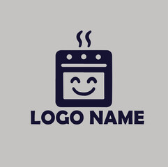 Home Baking Homemade, Food, Kitchen logo simple flat vector illustration Icon