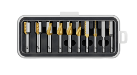 Set Mata Router Bit Berbagai Jenis, Pemotong Kayu Shank 1 4 Inci