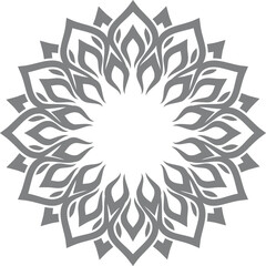 abstract floral ornament