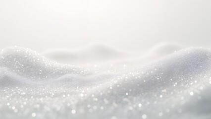 Obraz premium a close up of a white and silver glittery background
