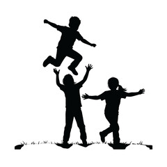 A black silhouette of a dragon with wings spread isolated on transparent background