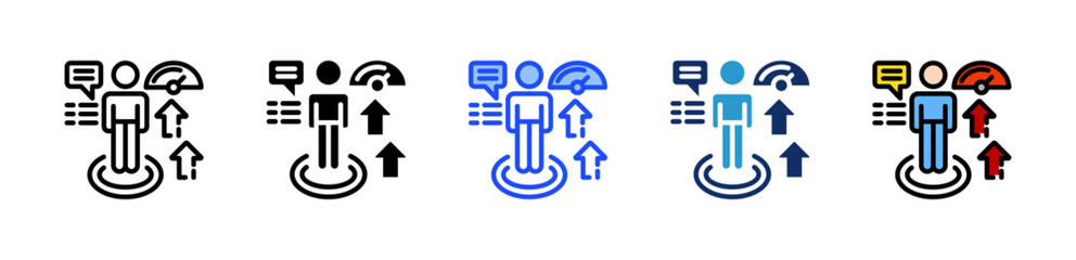 Benchmarking Icon Collection Featuring Multiple Styles