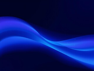 Gradient waves of deep indigo and violet with subtle glowing sparks, ambient modern abstract wallpaper for digital desktop, creative design, futuristic tech background, visually striking