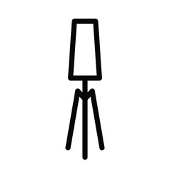 stand lamp icon
