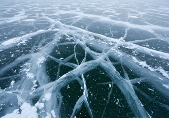 ice on the sea