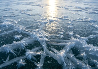 ice on the sea