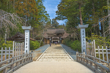 高野山金剛峯寺 本坊正門
