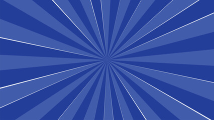 Obraz premium Abstract blue and white radial background with geometric pattern and lines