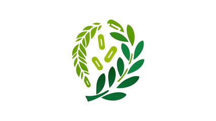 Green leaf logo