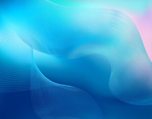 modern technology linkedin cover or banner design of liquid mesh vibrant and soft pastel gradient smooth blue color background