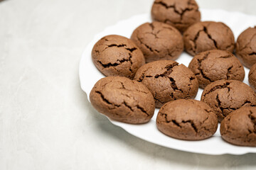 Gourmet Chocolate Cookies with Cream Cheese Dessert