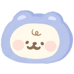 pastel bear dessert