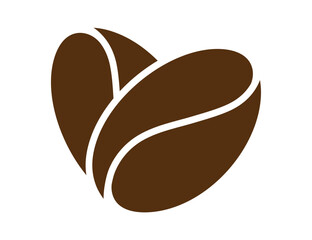 Flat Vector Illustration of Coffee Beans – Coffee and Beverage Design