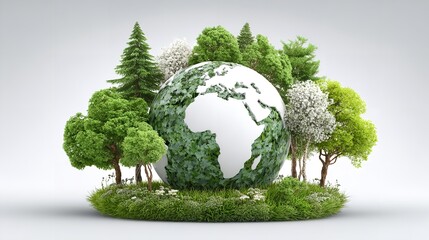 Planet Earth: Lush Greenery & Environmental Conservation
