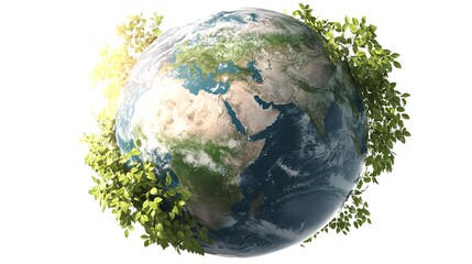 Planet Earth: Lush Greenery & Environmental Conservation