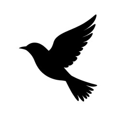 Obraz premium Vector icon of a bird in flight