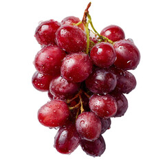 Fresh grape , on a white background
