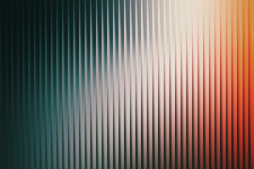 Abstract colored glass texture with vertical ribbed pattern and soft light gradient
