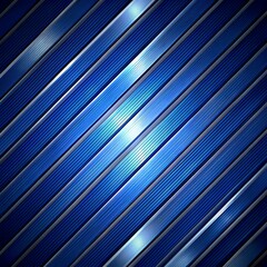 Futuristic metallic neon square dark blue glossy background abstract cyber advertising design concept template luxury technology style modern sci fi digital space clean branding presentation backdrop