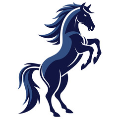 Rearing Horse Silhouette