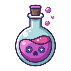 illustration of a bottle of perfume