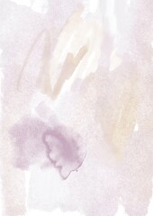 Soft Purple Watercolor Abstract Background
